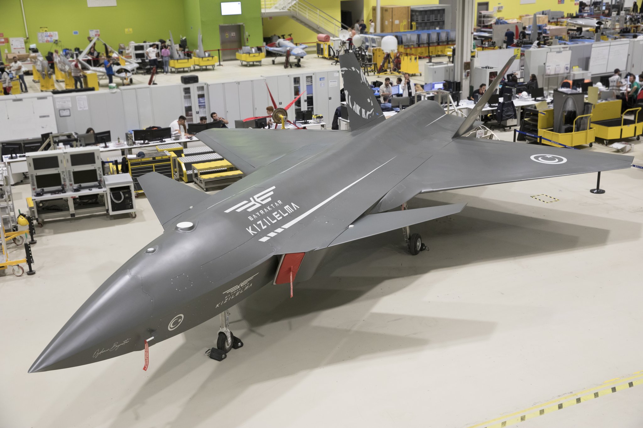 Second Bayraktar Kizilelma jet-powered UAV assembled in Turkey