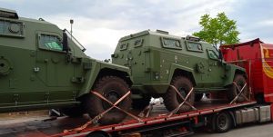 The first MLS SHIELD armored vehicles arrived in Ukraine – Poroshenko