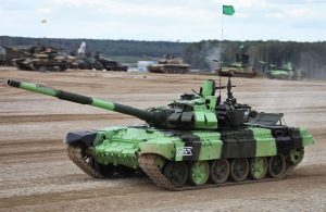 Russia is using a T-72B3M tank designed for the Tank Biathlon competition in the war with Ukraine