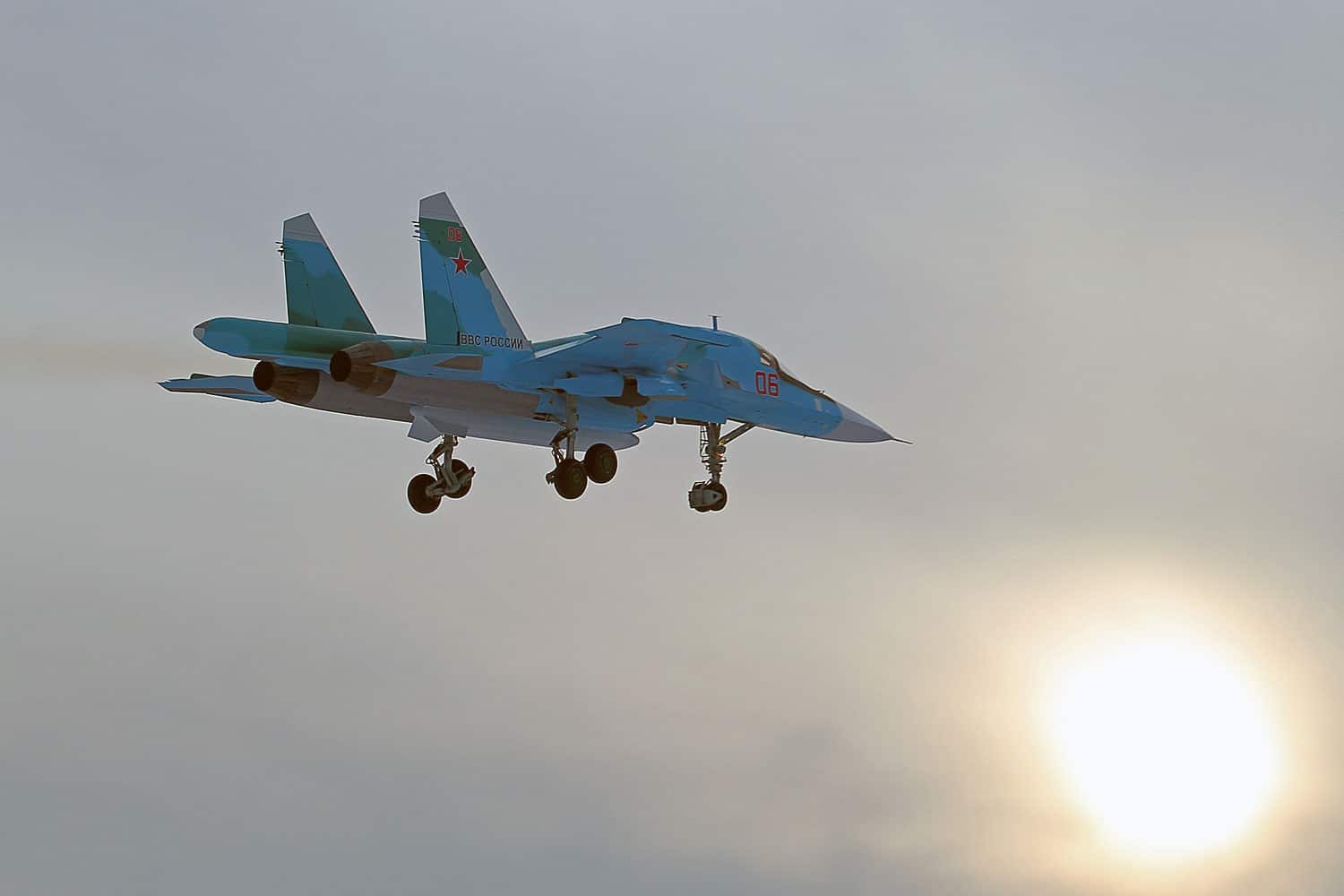 Russians had probably shot down their own Su-34 in Crimea