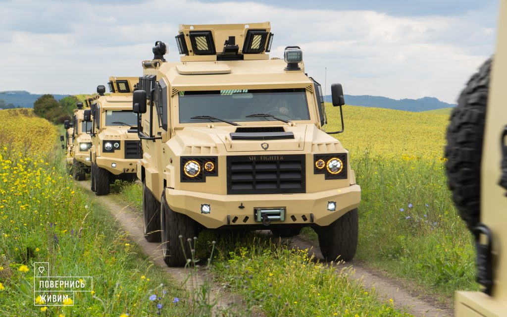 The Come Back Alive Foundation purchased 11 armored vehicles for marines who defended Mariupol