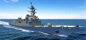 Construction of the first Constellation class frigate for the US Navy has launched