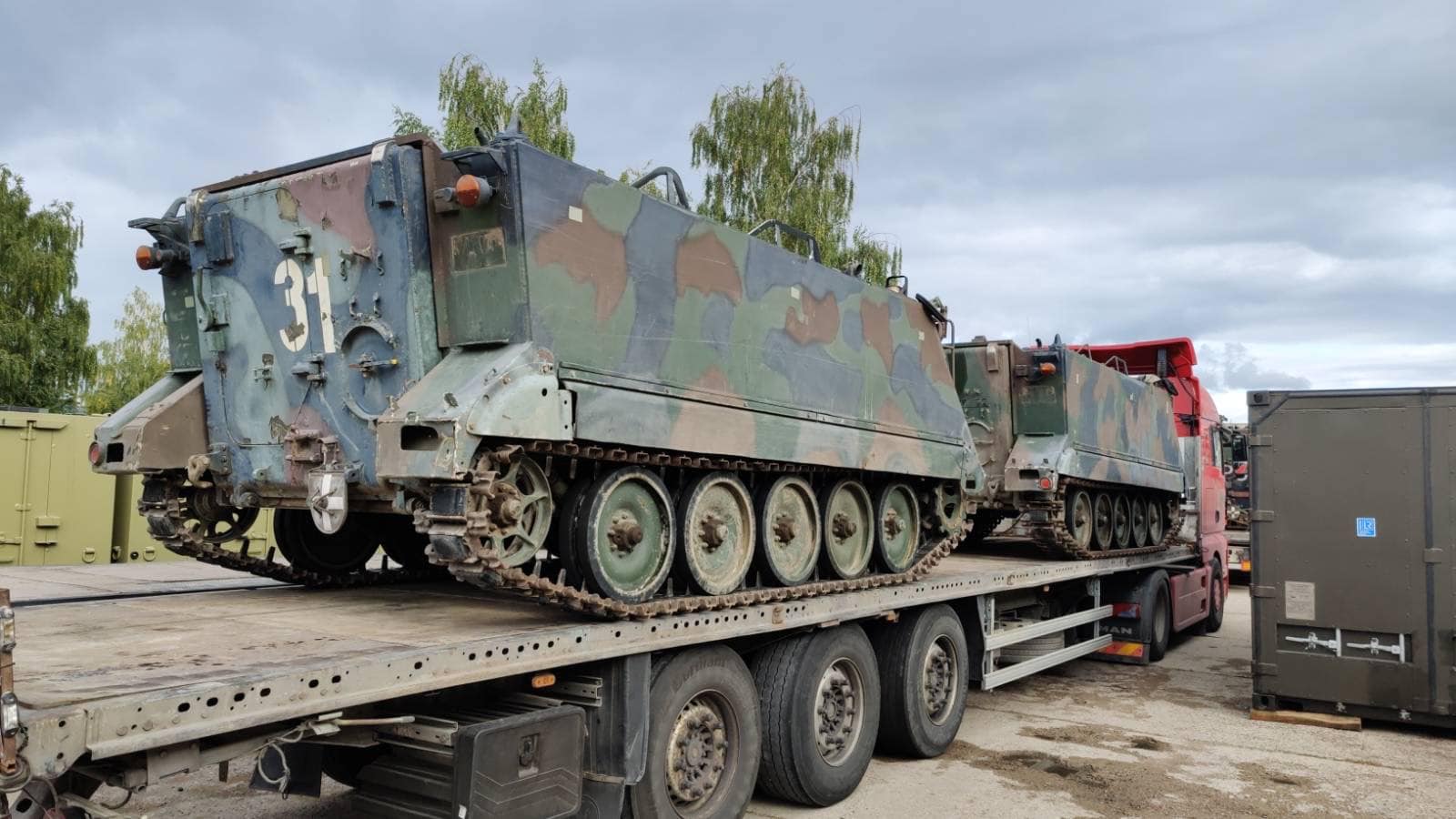 Lithuania has already handed over fifty M113 armored personnel carriers to Ukraine