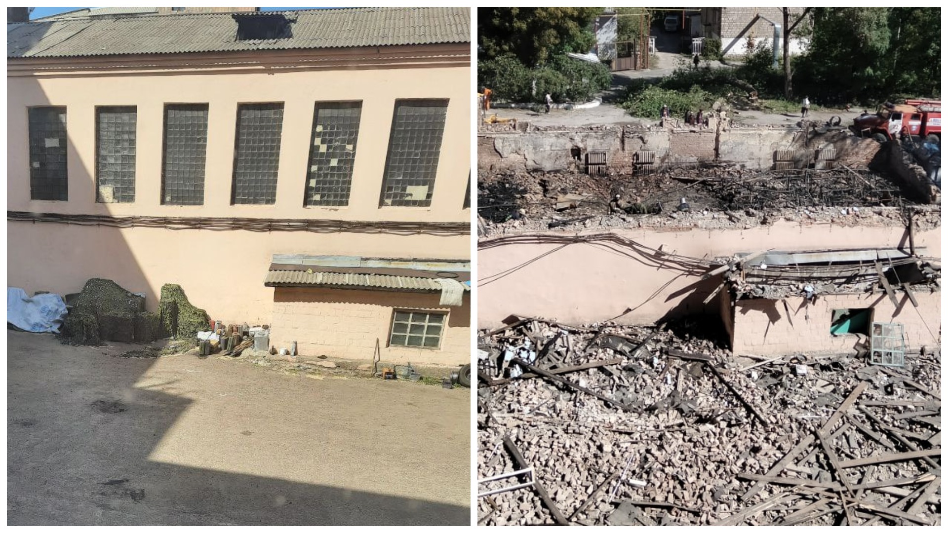 Base of the invaders, which they placed in the Palace of Culture, destroyed in Kadiivka