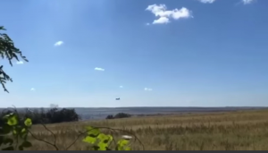 Ukrainian military shot down a Russian Su-25 attack aircraft in the Kharkiv region