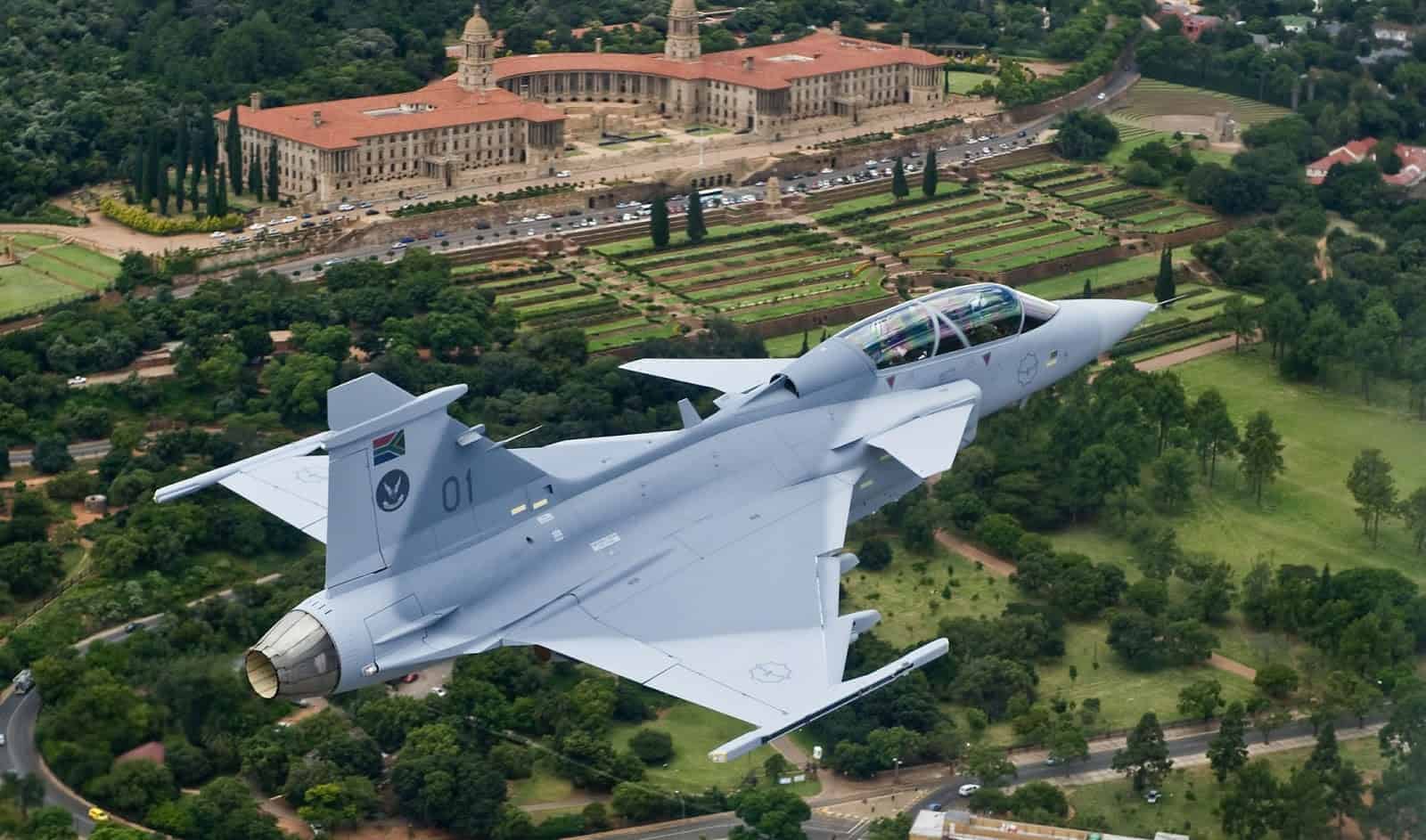 Saab was awarded a contract to maintain the South African Gripen