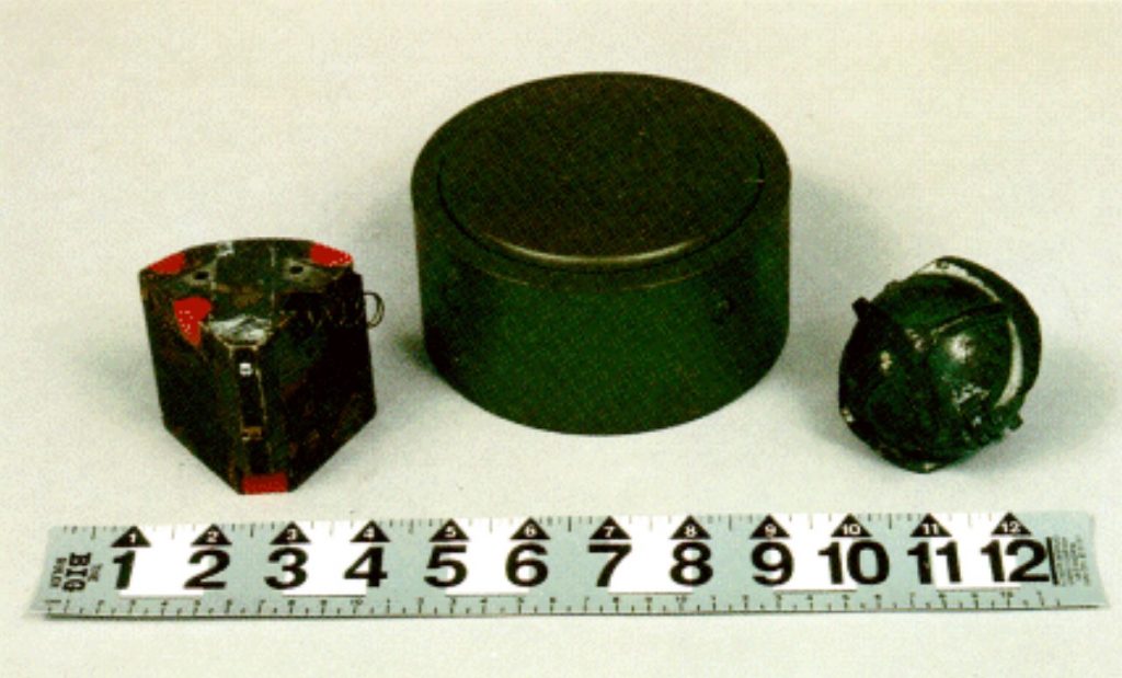 Міни снаряда ADAM, RAAM та суббоєприпас BLU-54/B