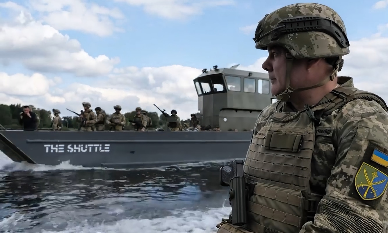 Ukrainian military received SHERP the SHUTTLE landing boats