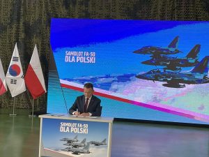 Poland signed contracts to purchase 4 squadrons of Korean FA-50 light combat aircraft