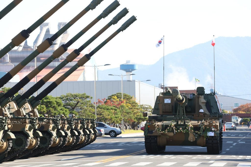 САУ K9 Thunder для Польщі, 19 жовтня 2022, Чангвон, Південа Корея Фото: Korea Defense Blog