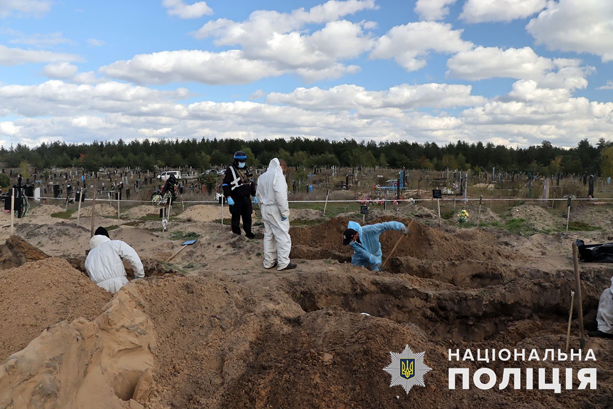 131 bodies exhumed in the liberated territory of Donetsk region