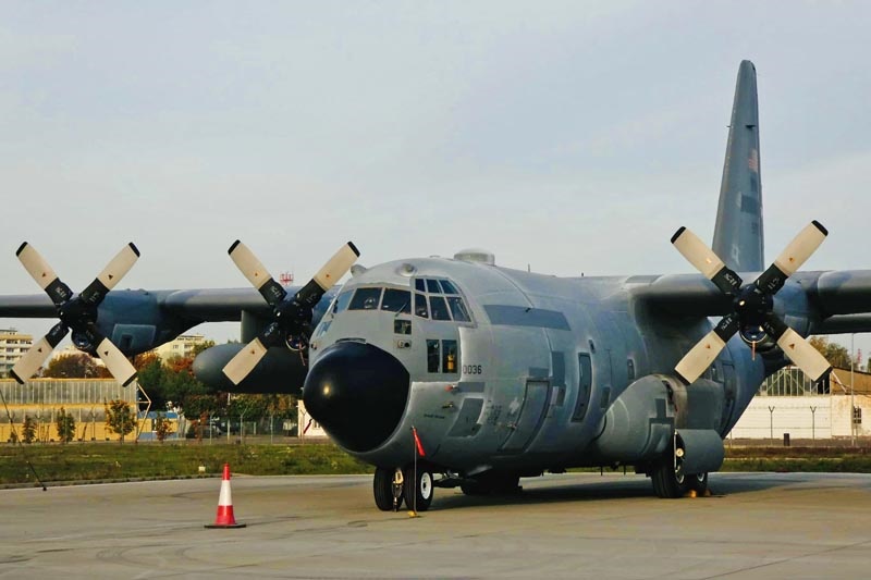 До Польщі прибув ще один літак C-130H Hercules