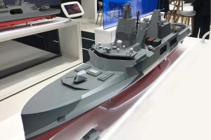 BAE Systems представила модель фрегата Adaptable Strike Frigate