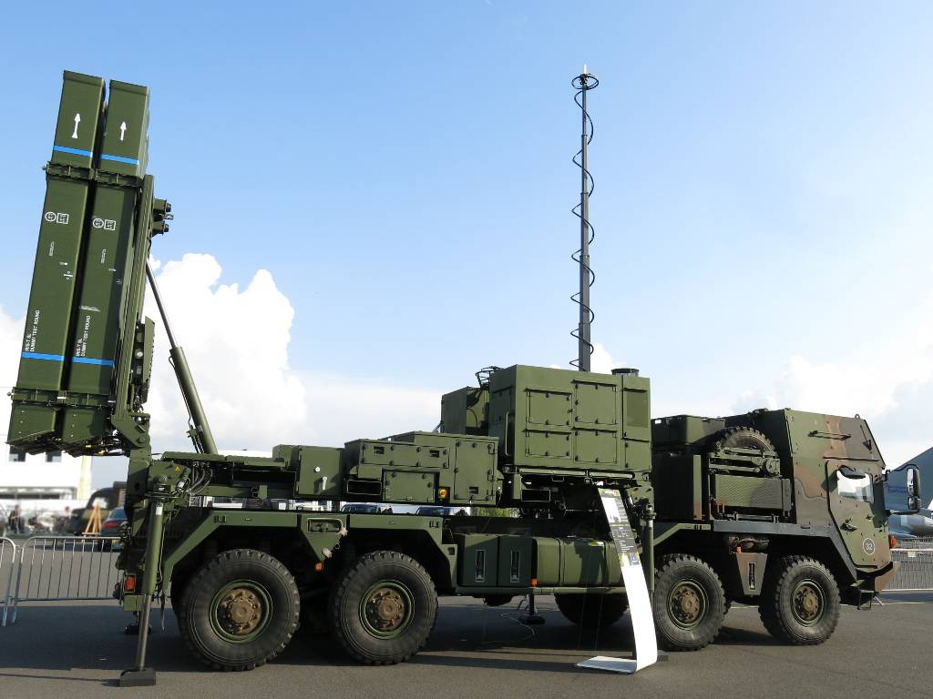 Ukraine received the first IRIS-T air defense system