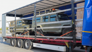 Spain handed over SUVs and ambulances to Ukraine