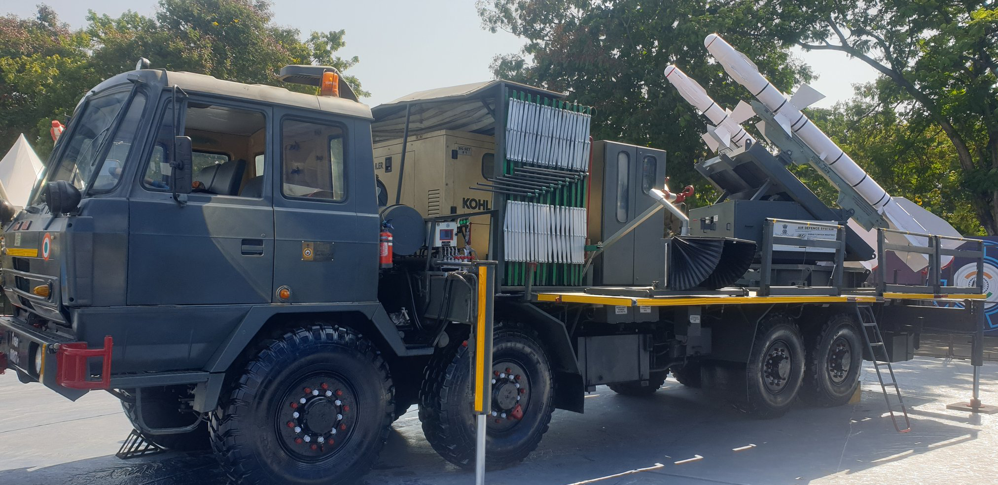 В Індії представили систему ППО Samar-2 на основі авіаційної ракети Р-27Т