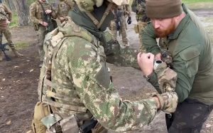 British volunteer instructors work in Ukraine