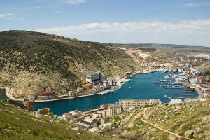 The Russians are once again building a naval base in Balaklava