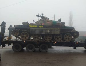 Волонтери планують модернізувати захоплений російський Т-62М