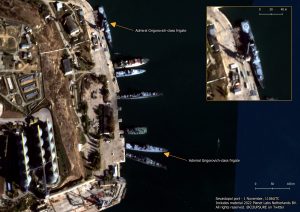 Drone attack in Sevastopol: satellite images of the aftermath appeared