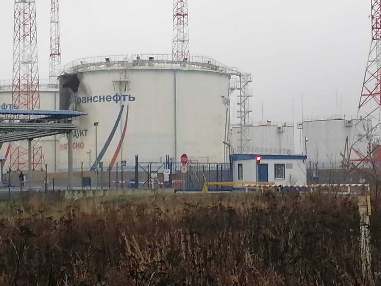 An explosion occurred at an oil depot in the Oriol region of the Russian Federation