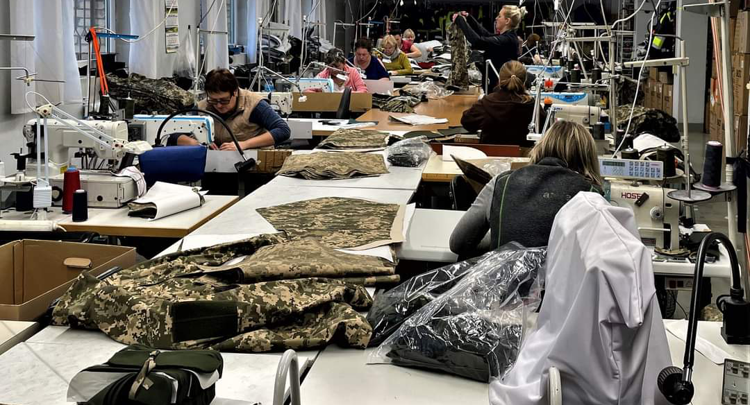 Latvian companies begin producing winter uniforms for Armed Forces of Ukraine