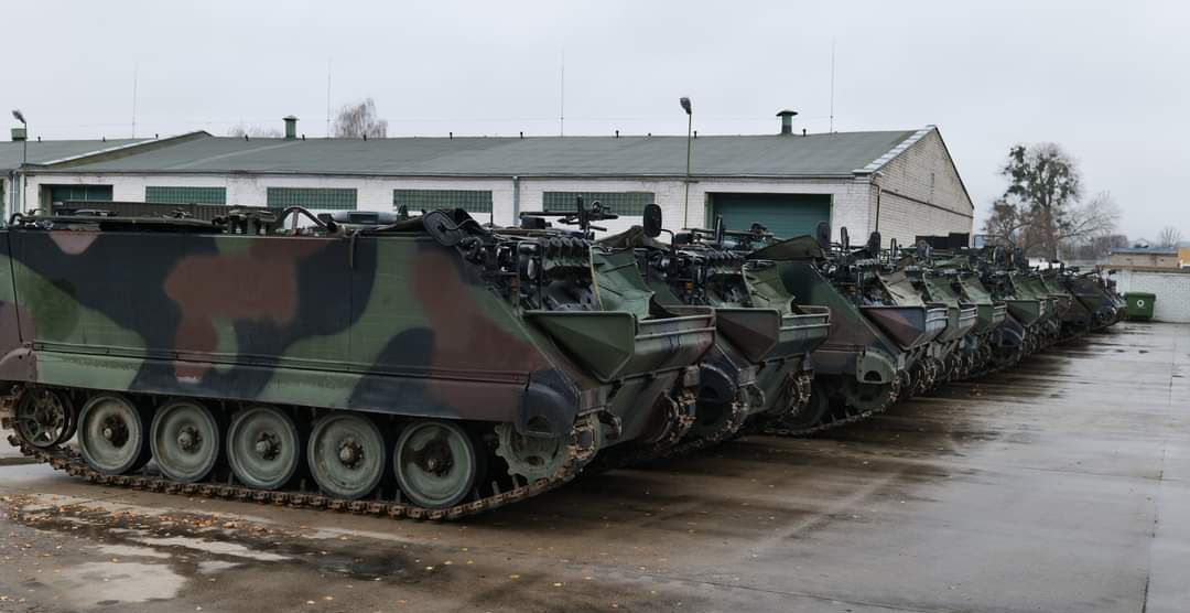 Litwa przekazała Ukrainie 10 samobieżnych moździerzy 120 mm Panzermörser