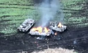 Alpha Group neutralized three Russian IFVs in Kharkiv region