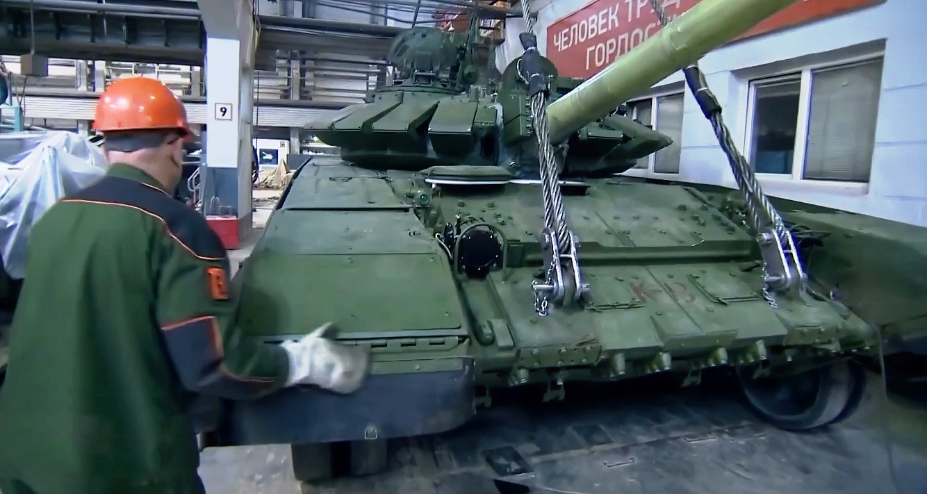 Russia strives to modernize its T-72B3 tanks