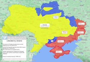 Punkt zwrotny: Siły Zbrojne Ukrainy wyzwoliły ponad połowę terytoriów zajętych przez Federację Rosyjską po 24.02.2022 r.