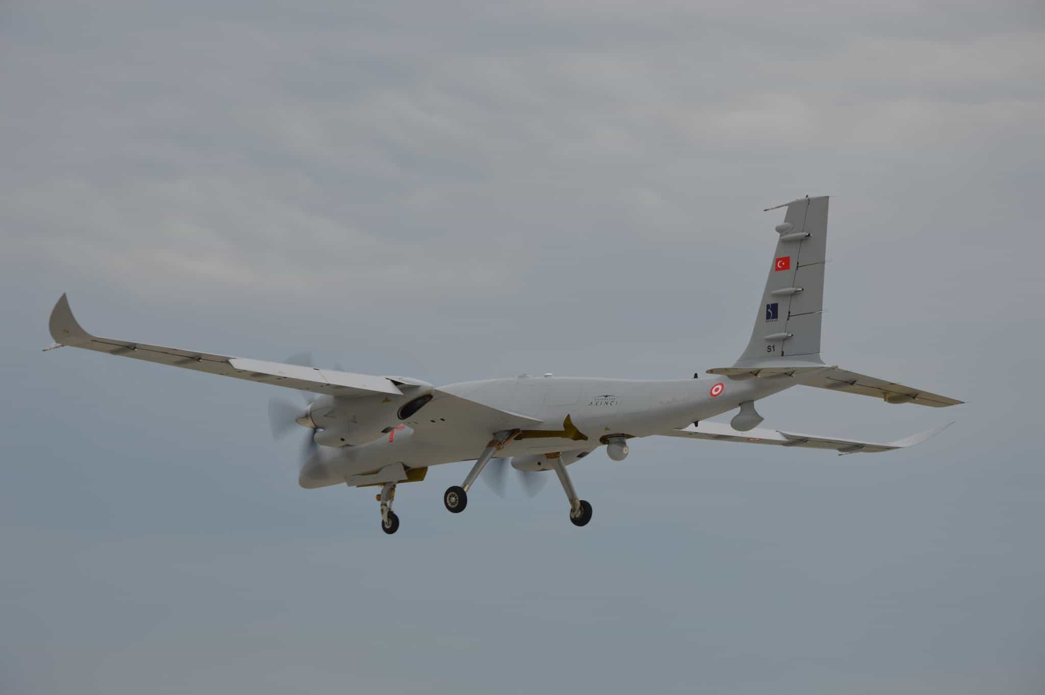 Turkish military gets another 3 Akinci UAVs