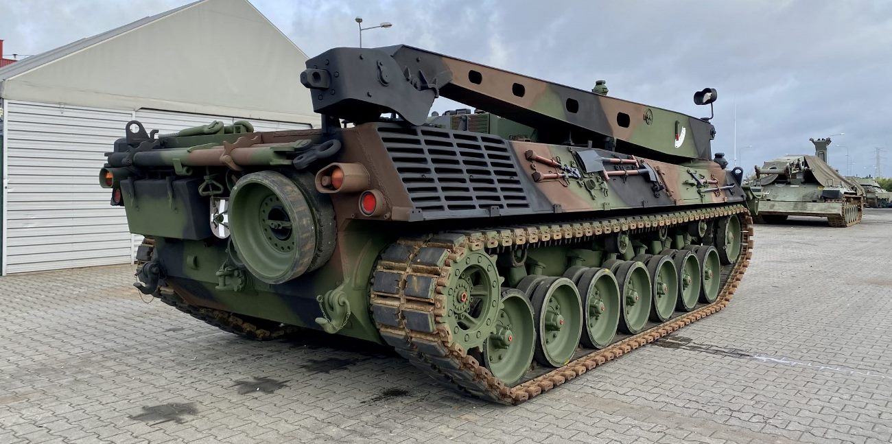 Ukraina otrzymała kolejny WZT Bergepanzer 2