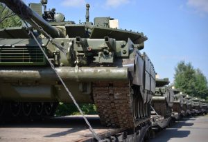 Belarusian analysts detected Russian tanks transfer closer to Ukrainian border