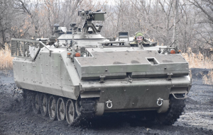 The military assess YPR-765 armored personnel carriers used in the Bakhmut direction