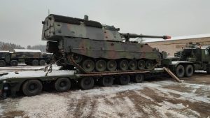 Lithuania hands over two more repaired PzH 2000 and ammunition to Ukraine