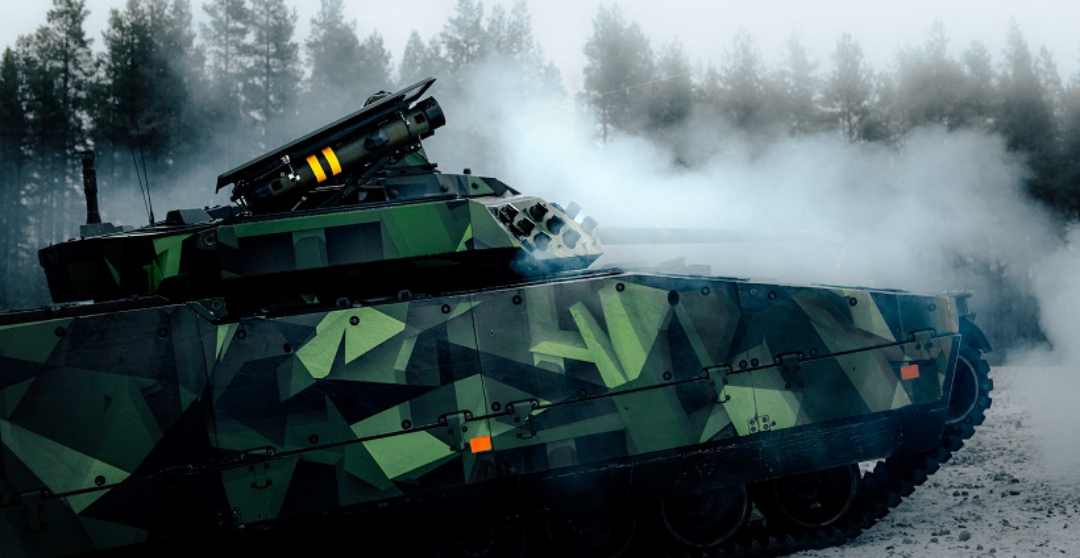 AKERON missile was adapted to CV90 IFV