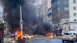 Rosjanie ostrzelali centrum Chersonia, są zabici i ranni