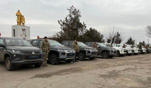 “Come Back Alive” handed over pickup trucks to  Mariupol Brigade