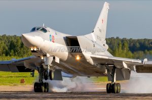 Atak bezzałogowca na bazę lotniczą w pobliżu Riazania. Uszkodzono bombowiec strategiczny Tu-22M3