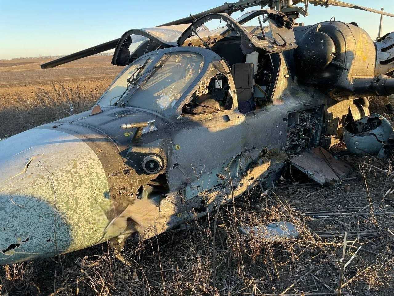 Rosyjska obrona przeciwlotnicza zestrzeliła własny Ka-52