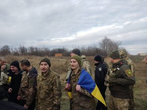 50 Ukrainian soldiers were released from Russian captivity