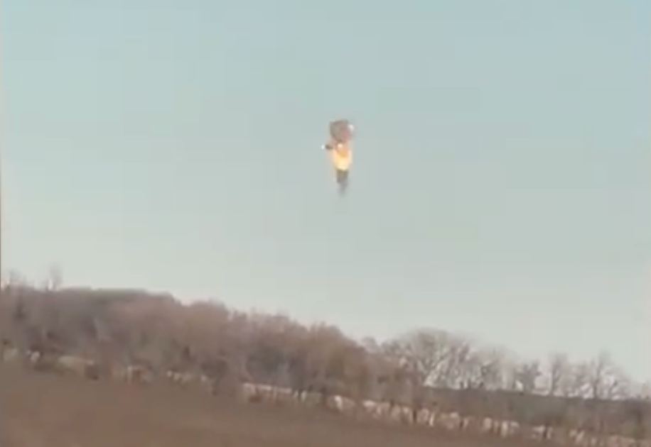 Ukrainian military shot down a Russian Ka-52 helicopter