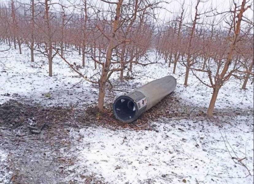 A missile lands on the territory of Moldova