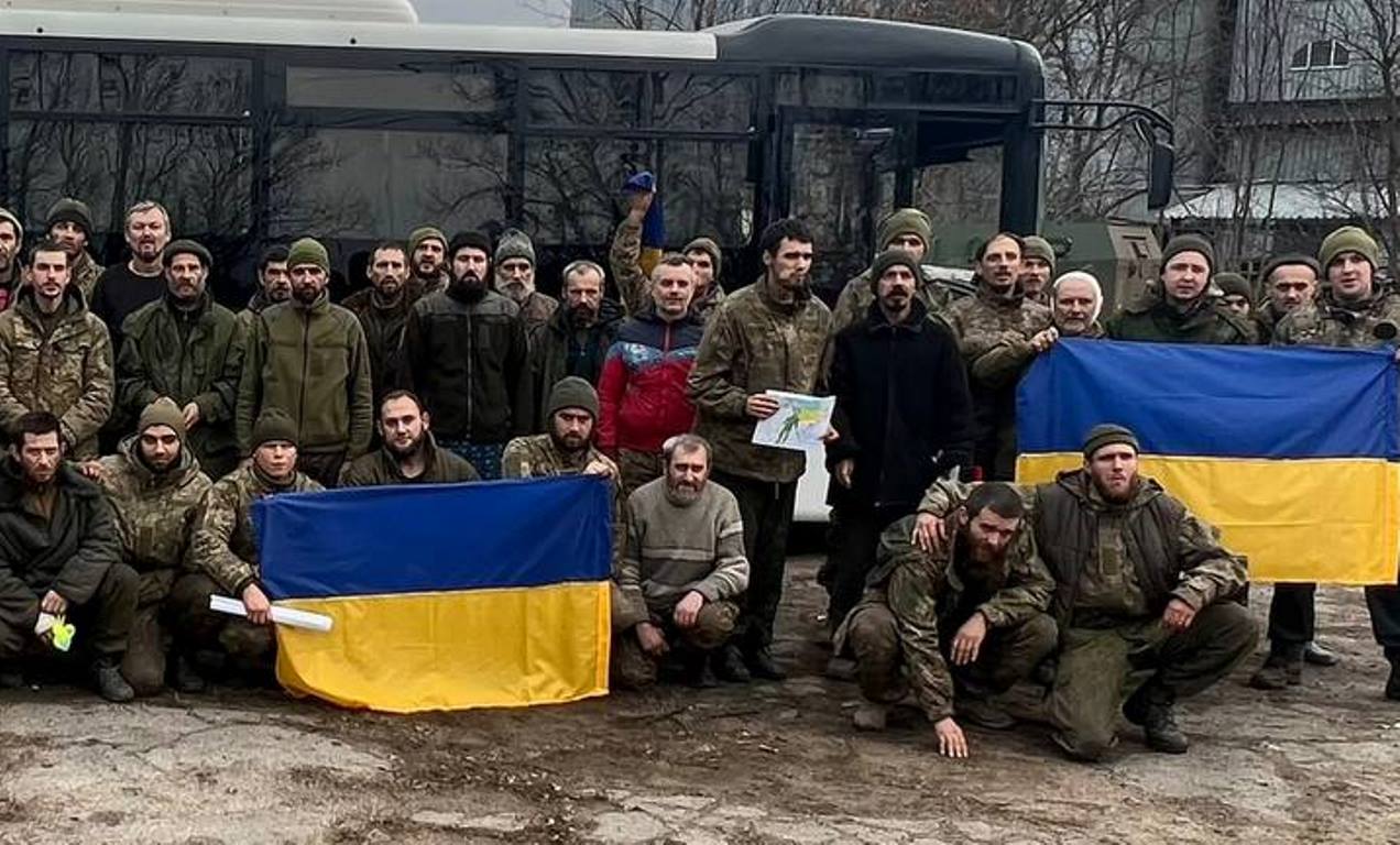 140 Ukrainian soldiers released from captivity