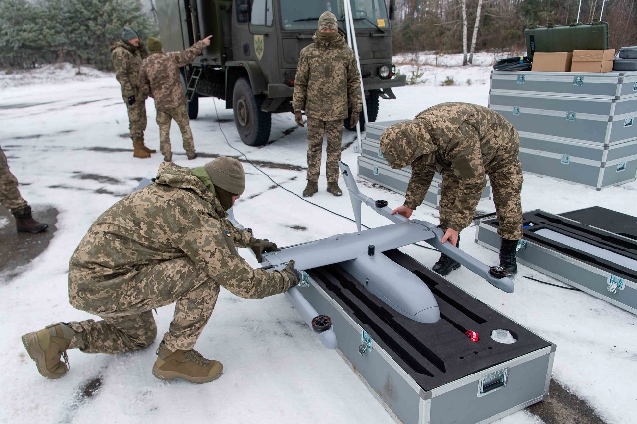 Ukrainian military received nine H10 Poseidon Mk II UAVs