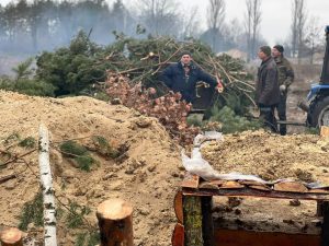 Na granicy z Białorusią w obwodzie rówieńskim powstają umocnienia