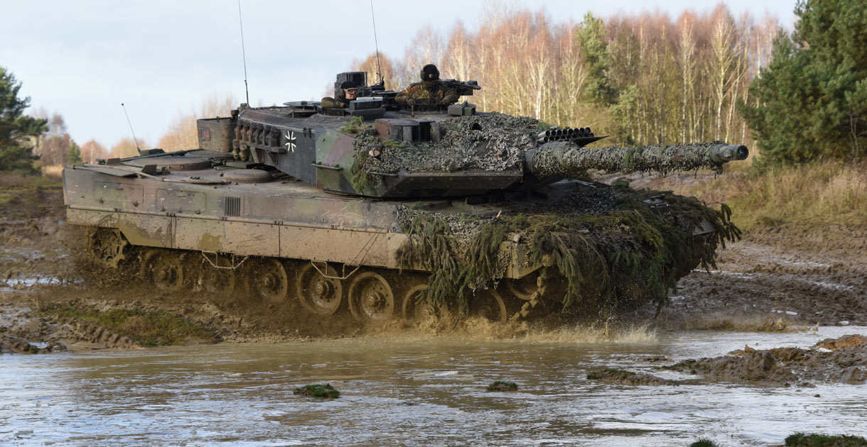 The timeline of Germany delivering Leopard 2 to Ukraine was announced