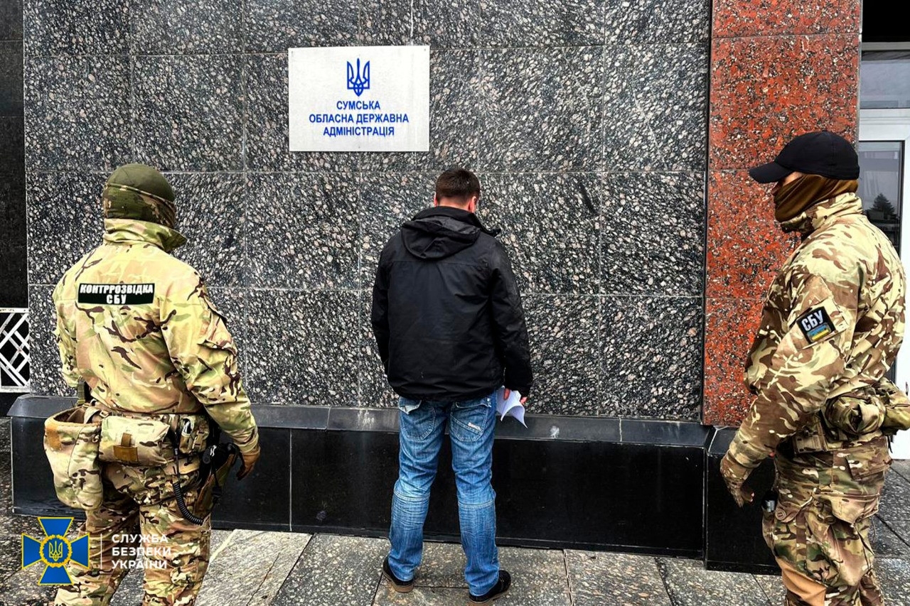 SSU detains Russian agent who tried to join Sumy Regional Military Administration