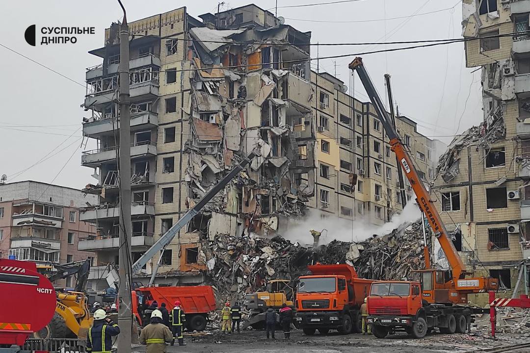 The residential building in Dnipro was hit by a Kh-22 missile, which cannot be shot down by the Ukrainian air defense – Air Force