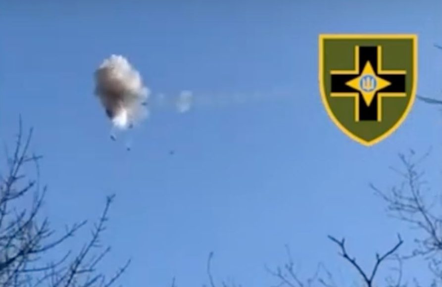 The military of the 28th Brigade demonstrated how they destroyed Russian Lancet UAVs